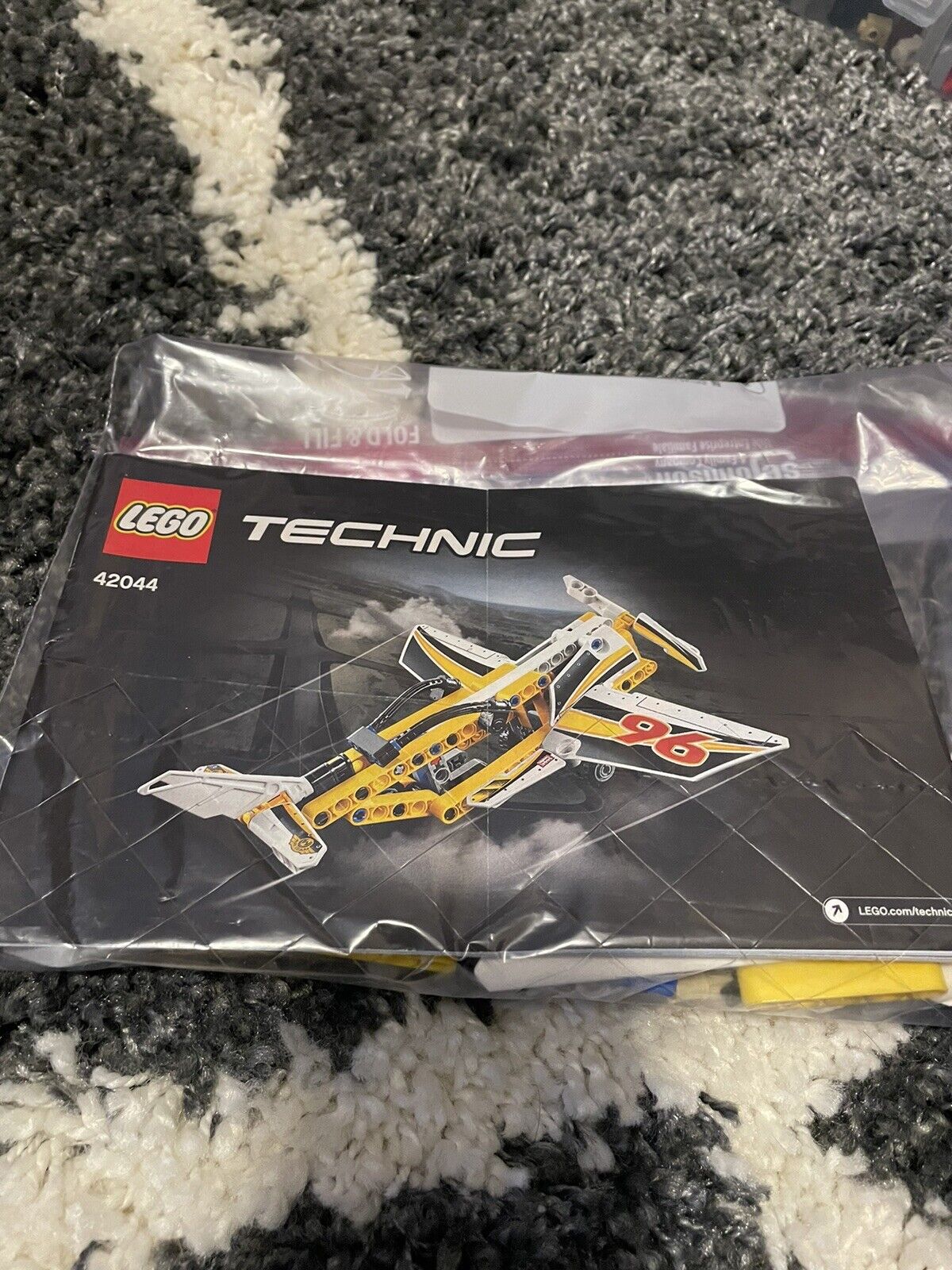 LEGO TECHNIC: Display Team Jet (42044) 100% Complete W/manual