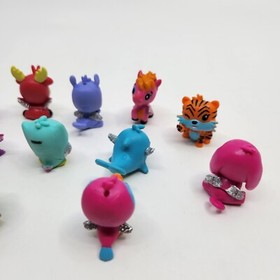 Lot of 12 Common Hatchimals Colleggtibles Foxfin Girreo Toucoo Dolfinch