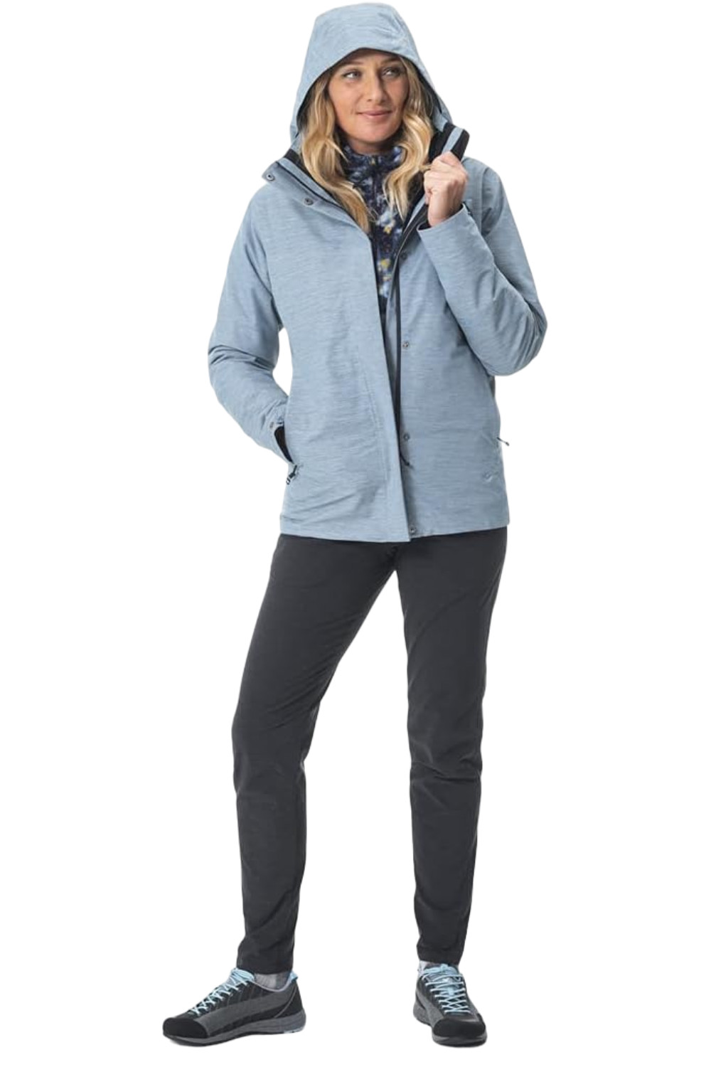 Chaqueta de trekking Millet Poeba III 3 en 1 para mujer L