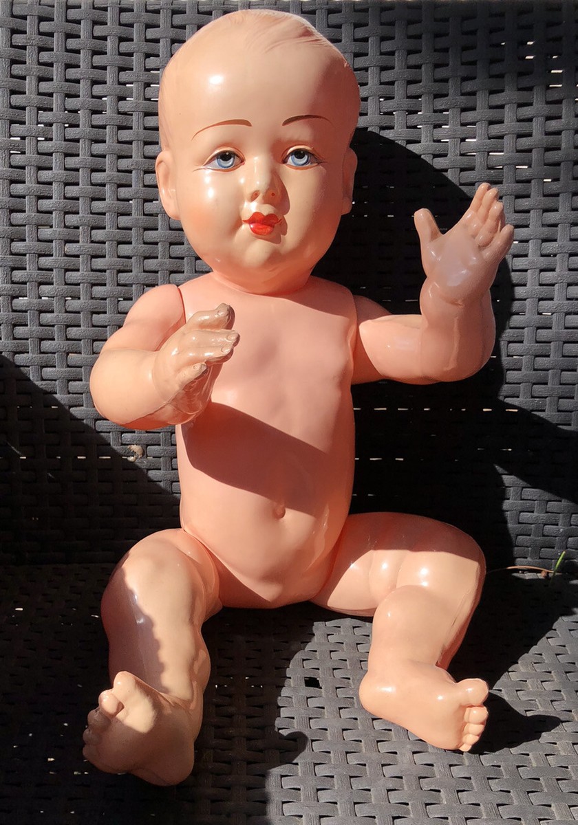 Poupon Celluloid Poupon Petitcollin Little Baby Old Petitcollin
