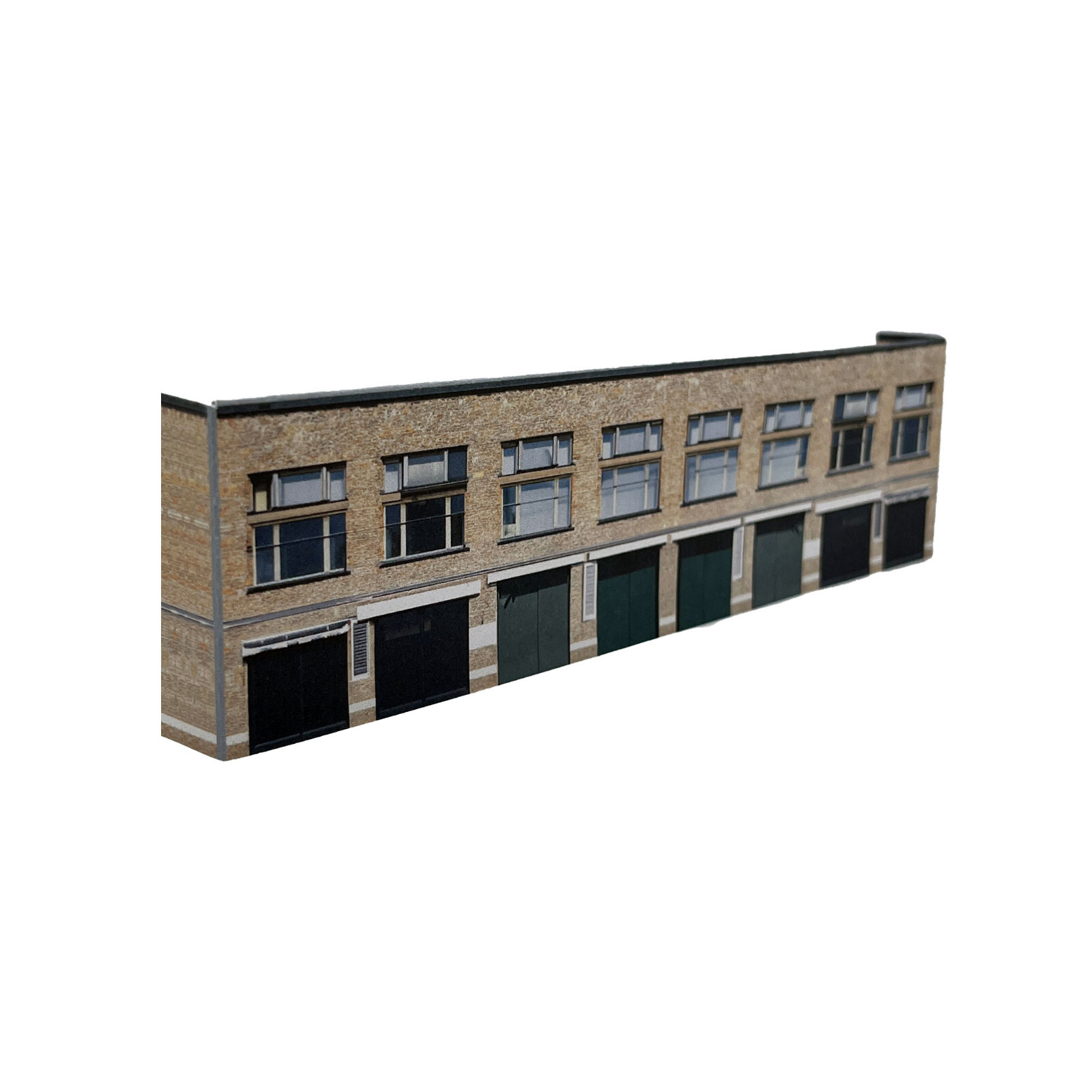 N Gauge Building Low Relief Card 1/148 Scale Model Railway LRC145