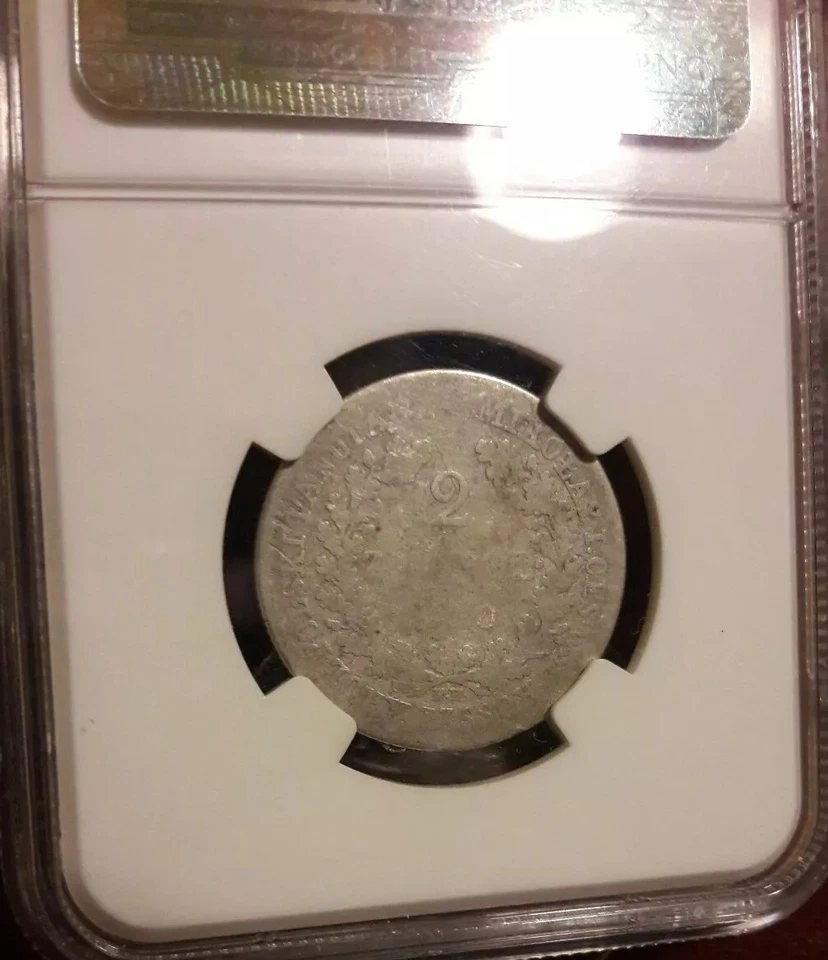 1830 FH POLAND 2 ZLOT  NGC  G 4 - Image 2 of 3