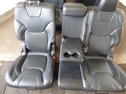 Jeep Cherokee KL Leder Sitze hinten links und rechts Innenausstattung