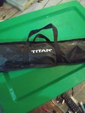 TITAN TMS25-BLK Matte Black Music Stand w/ Carrying Case School Concert Band