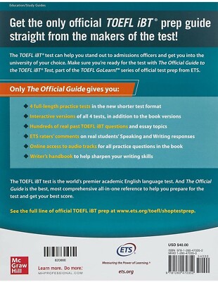 Official Guide to the Toefl iBT test, sixth edition | eBay
