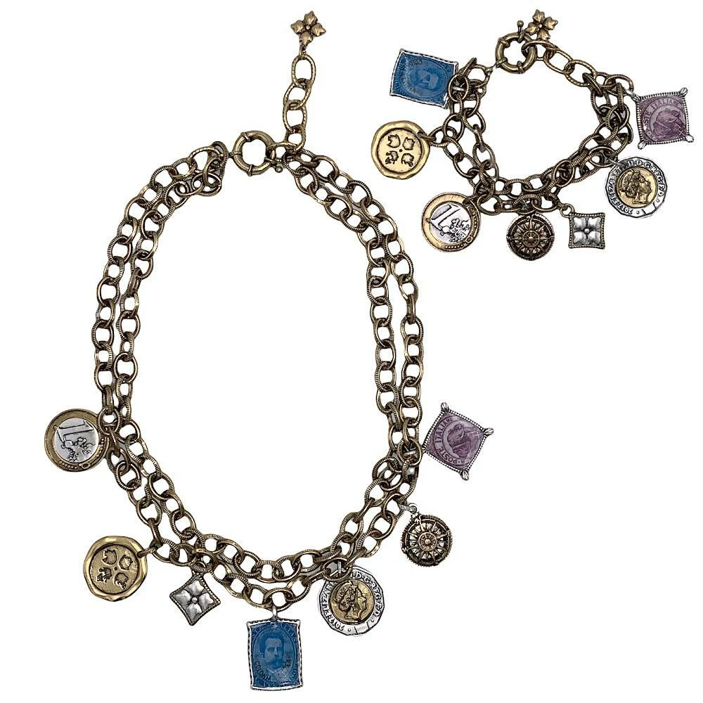 World charm hotsell necklace