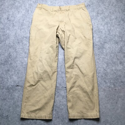 Patagonia Duck Pants Mens 36x28 Beige Organic Cotton Canvas