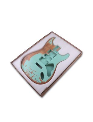 Relic Electric Guitar Body Nitro Top Alder Wood ST Style DIY