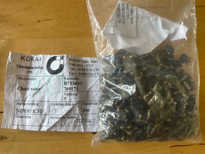 250X Kokai Sealing Tech B73365/3 Check Valve For New York Air Brake DB10 NBR80