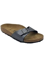 Birkenstock Madrid Metallic Sandal Metallic Black