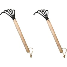 Garden Guru Hand Rake Cultivator Claw Soil Tiller, Rust Resistant, Ninja Claw