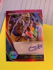 2021 PANINI PRIZM OSA ODIGHIZUWA PRIZM REFRACTOR AUTOGRAPH 55/199 ~ DPA-OOD