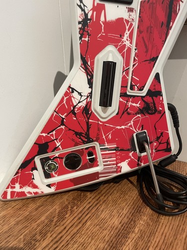 Guitar Hero Xbox 360 X-Plorer Xplorer Wired 95055 RedOctane And Strap - Picture 5 of 16