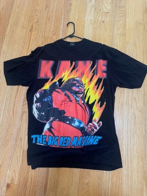【vintage】90s Kane WWE Tシャツ シングルステッチ vintage】90s Kane WWE Tシャツ シングルステッチ