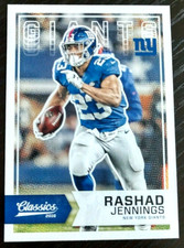 2016 Classics Red Back Rashad Jennings Parallel card #68 GIANTS