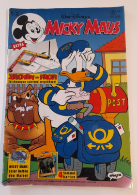 Micky Maus Heft Nr. 16 15.4.1993 Walt Disney Egmont Ehapa Verlag GmbH