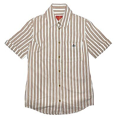 Vivienne Westwood Red Label Stripe button Up Orb logo Vivienne Westwood Red Label Stripe button Up Orb logo