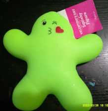 NEW jumbo valentines day green squishy stretchy fidget toy