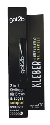 1x Kleber Brow Gel & Haar Mascara Brows & Edges got2b Waterproof (16 ml), 2in1