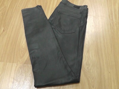 PAIGE PINE GREEN SILK COATED Verdugo Ultra Skinny Jeans Size 29*****NWT*****
