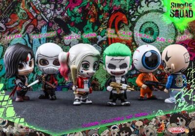 Rare Hot Toys COSBABY COSB321 Suicide Squad Deadshot Harley Quinn 