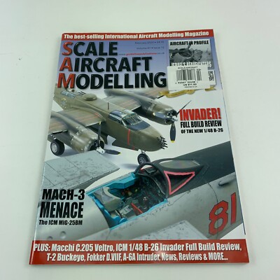 SCALE AIRCRAFT MODELING MAGAZINE FEB 2020 VOL. 41 ISSUE 12 MACH 3 MENACE