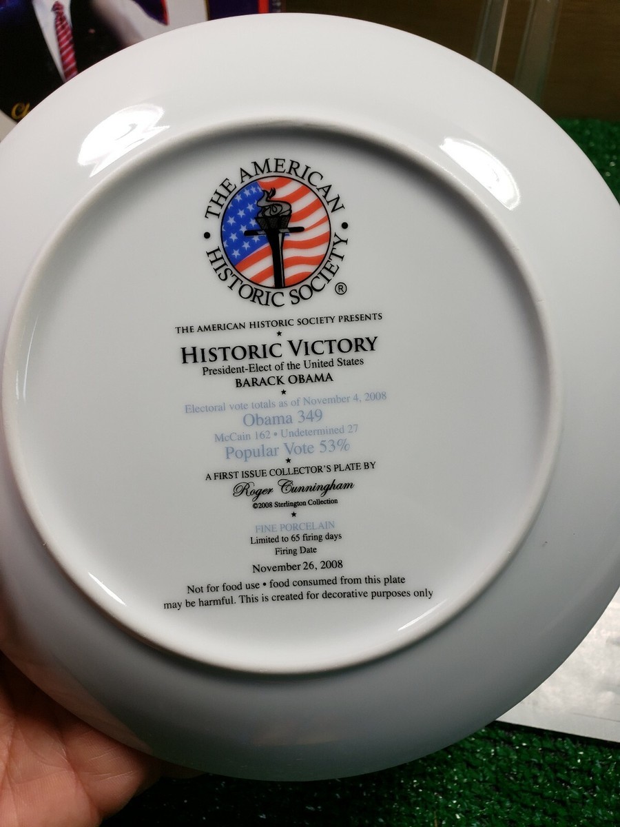 Limited Edition Barack Obama History Victory Collectable