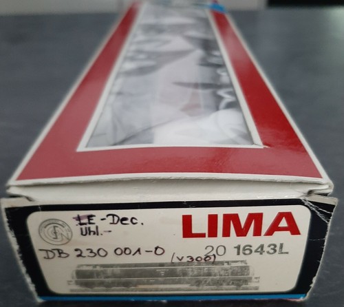 Lima #201643 L , Diesellok, DB 230 001-0 ,   Digital , HO , Gleichstrom,  OVP, | Zustand: Gebraucht