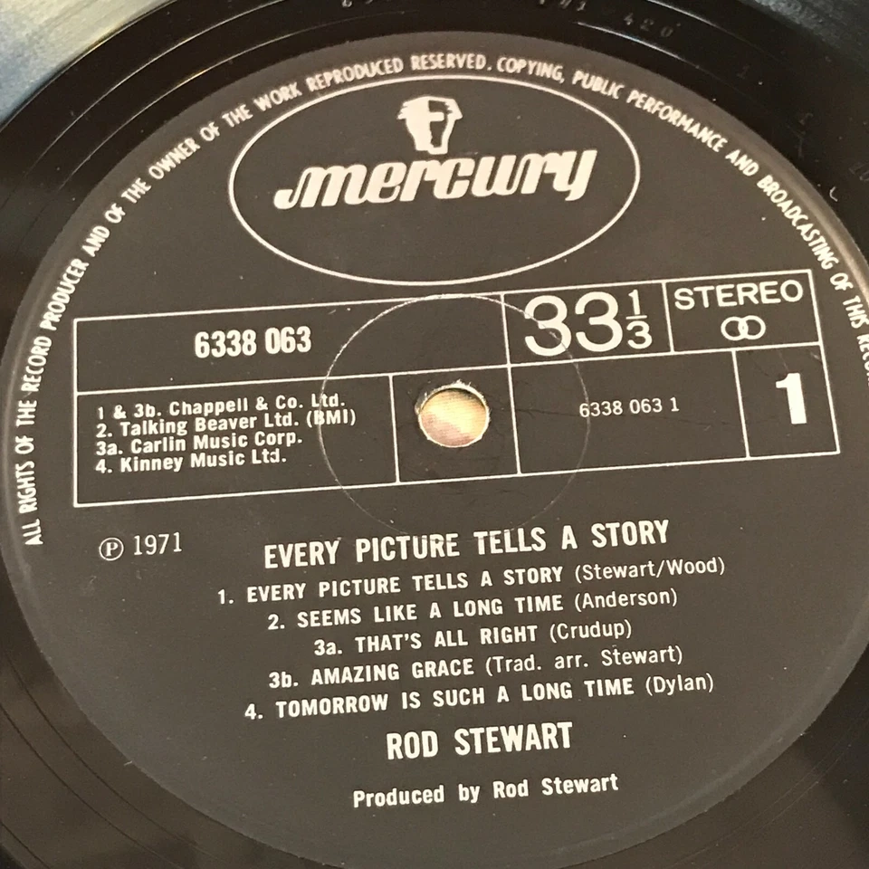 ROD STEWART Every Picture Tells A Story 1971 UK Vinyl LP Maggie May original J - Image 4 of 4