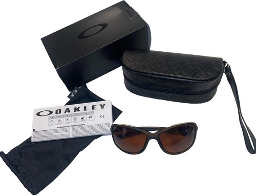Oakley XS Five 03-452 Brown Oval Sunglasses Frames 49-20 USA