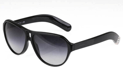 サングラス+メガネ COCO CHANEL CHANEL Sunglasses Black Plastic Coco Mark Lens 6 x 5.1 cm w/Case