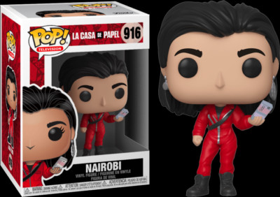 NAIROBI FUNKO POP TV LA CASA DE PAPEL GELDRAUB ALBA FLORES #916 VORBESTELLUNG