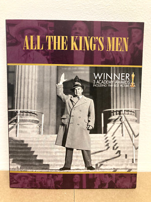 ALL THE KING'S MEN w/Slip (4K UHD + Blu-Ray) Columbia Classics - Discs Unwatched