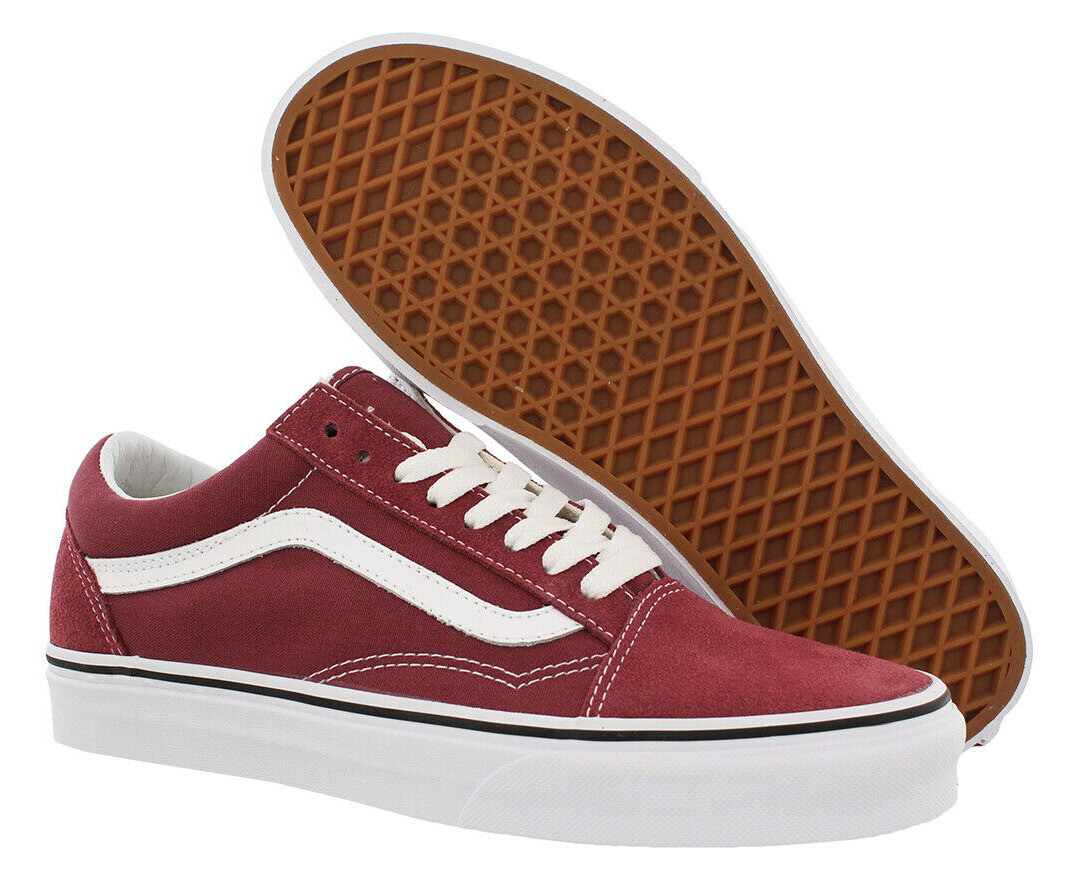 vans old skool crimson