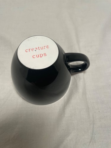 Cthulhu Ceramic Cup 11 Ounce Black Creepy Cups Hidden Animal Inside Mug - Picture 6 of 9