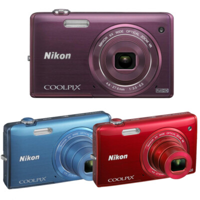 Nikon COOLPIX S5200 Digital Camera 16.0MP 6x Optical Zoom | eBay