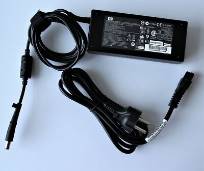 Chargeur Secteur HP 120W Neuf - Modèle PPP016L-E, 18.5V 6.5A - Compatible Divers Ordinateurs Portables