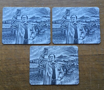 3 x Thwaites echte Bierdeckel vom Fass / Untersetzer / Bierdeckel