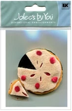 Cherry Pie, 3D scrapbook embellishment LARGE Jolee's by You JJEB012