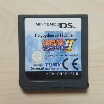 Naruto Ninja Destiny 2 II Spiel Modul Nintendo DS