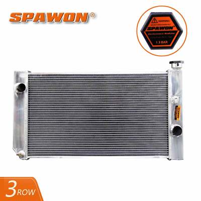 3Row Radiator For Chevrolet S10 Blazer GMC S15 Jimmy Sonoma 1988-1994 4.3L V6 MT