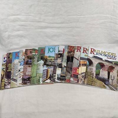 Railmodel Journal Magazine Mixed Lot of 15 Magazines ~ Years 1992 - 2002