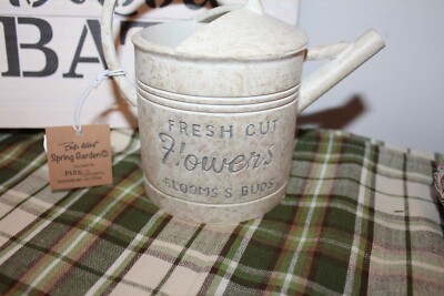 Park Designs Spring Garden Collection Toothbrush Holder Watering Can NIB