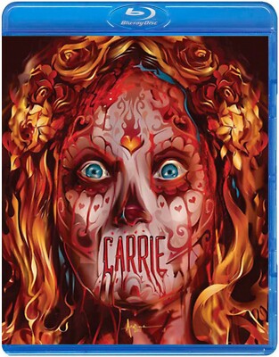 Carrie (1976) Blu-ray, *New* Orlando Arocena Artwork, Sissy Spacek, Piper Laurie