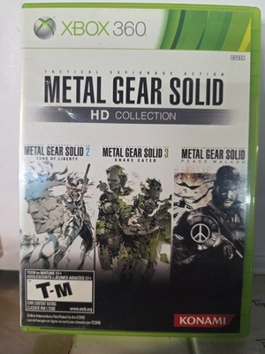 Metal Gear Solid HD Collection (Microsoft Xbox 360, 2011) *TESTED WORKING CIB*