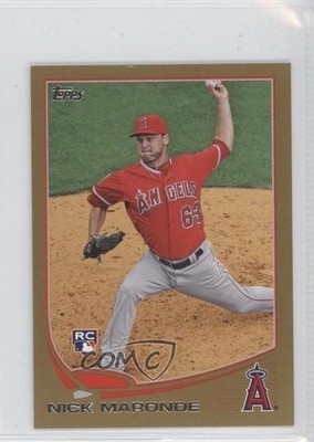 2013 Topps Mini Gold 17/62 Nick Maronde #187 Rookie RC sh7