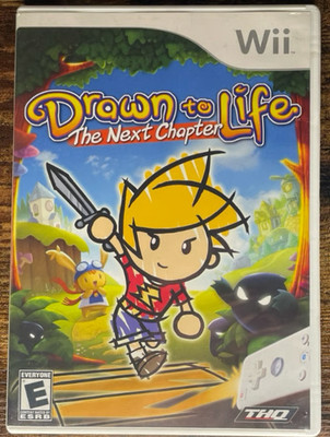 Drawn to Life Next Chapter Nintendo Wii CIB w/ Manual F2270W
