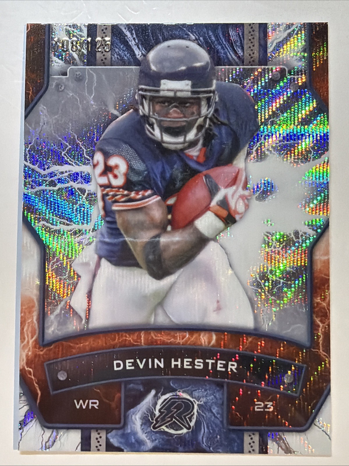 2024 Topps Resurgence - Devin Hester #13 White Surge Refractor /125 Chicago