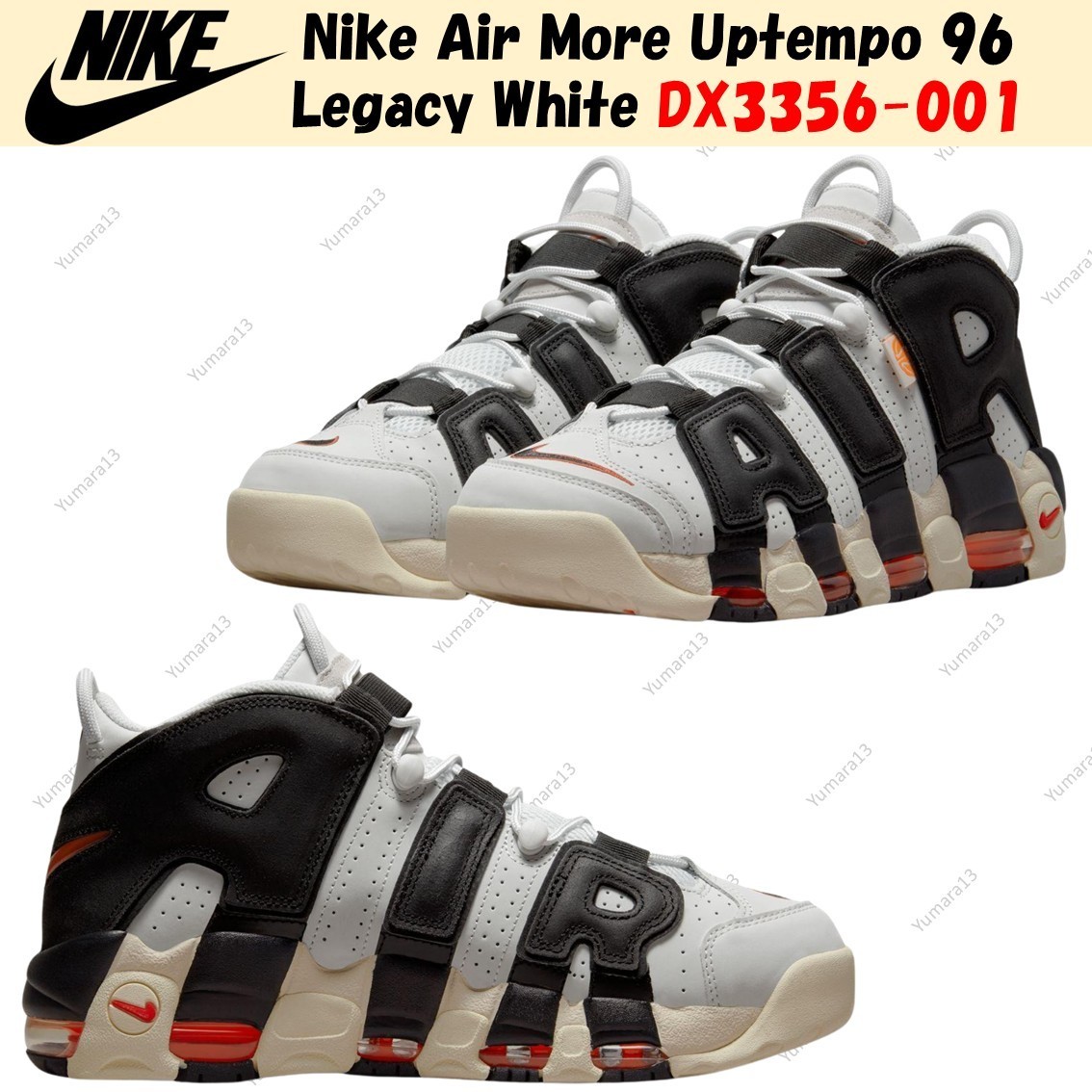 Nike Air More Uptempo 96 Legacy White DX3356-001 Men's Size | eBay