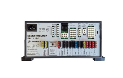 Schaudt (Lippert) Elektroblock EBL 119-2 (EBL99) - ohne OVP- Überspannungsschutz